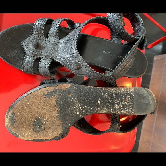 Balenciaga Gladiator small wedge flats size 7 - Picture 7 of 14